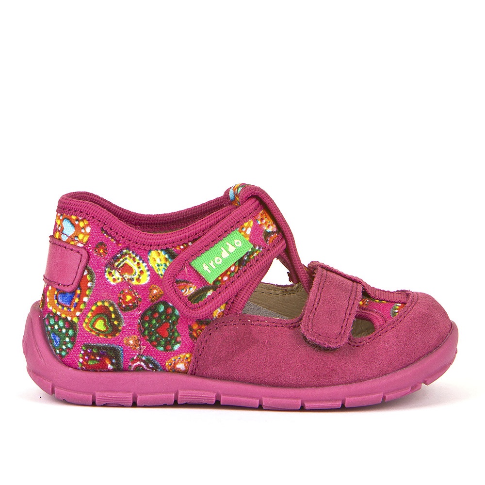 Personalizirane papuče za djevojčice s dva čičak remenčića picture