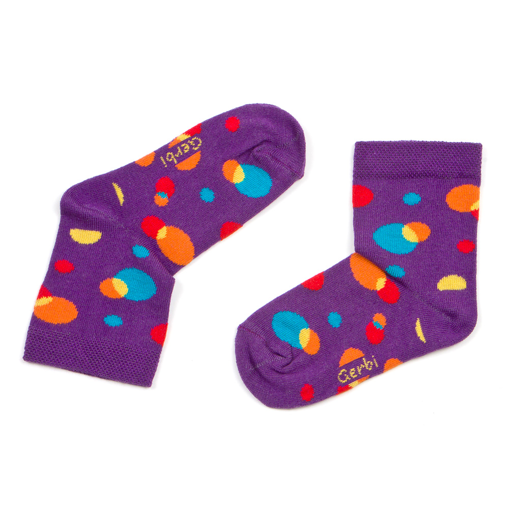 Čarape za djevojčice s točkastim uzorkom-2 large1