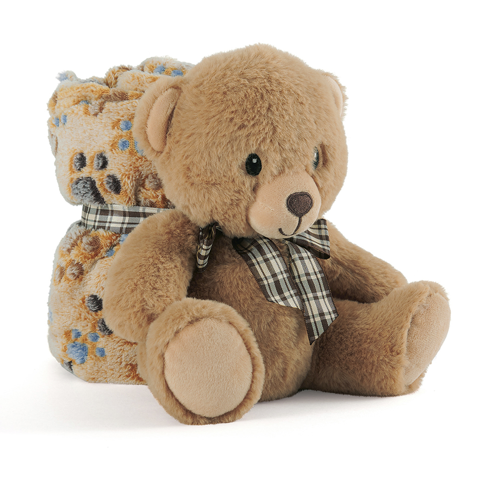 2 u 1 dekica sa igračkom medo picture