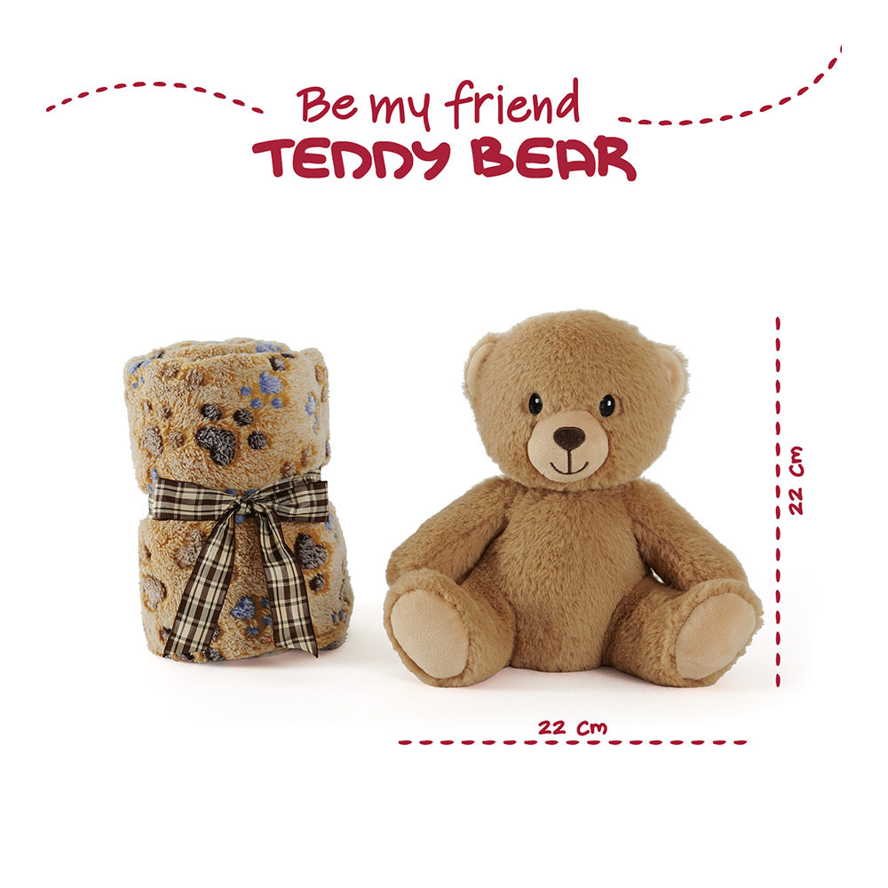 2 u 1 dekica sa igračkom medo-2 large1