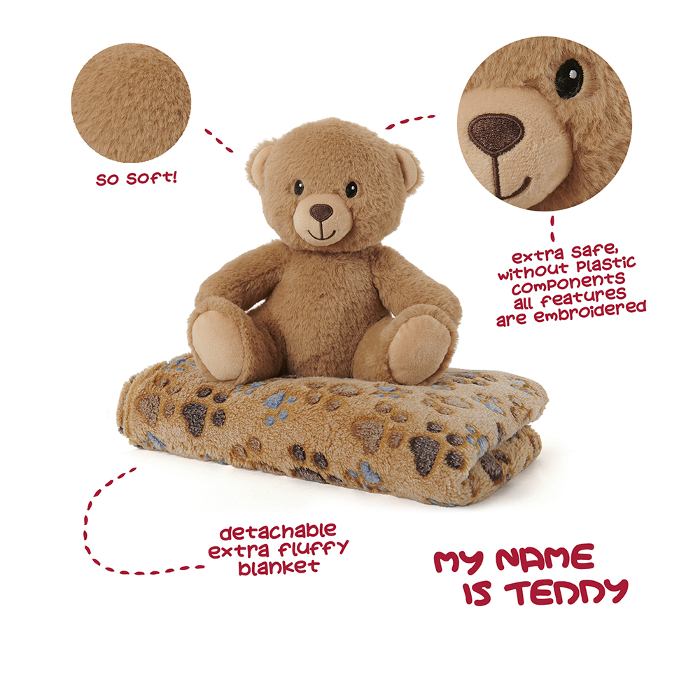 2 u 1 dekica sa igračkom medo-3 large1