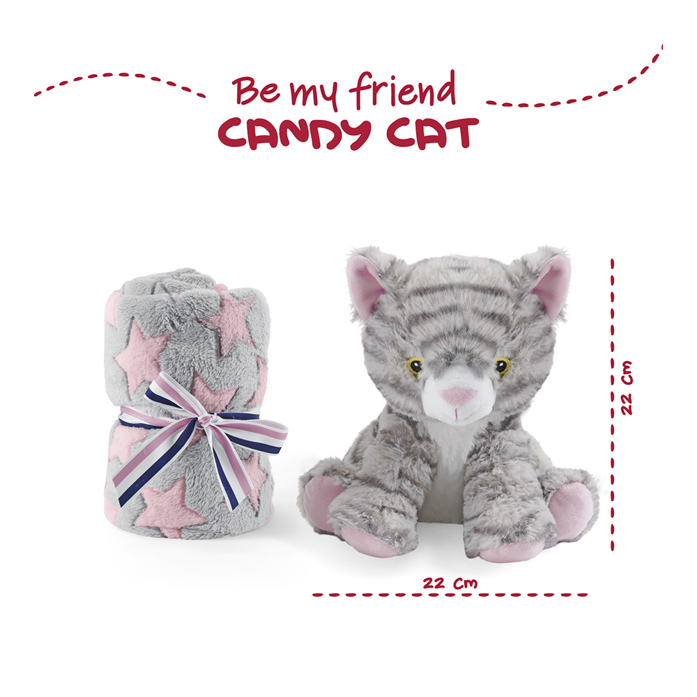 2 u 1 dekica sa igračkom mačka-2 large1